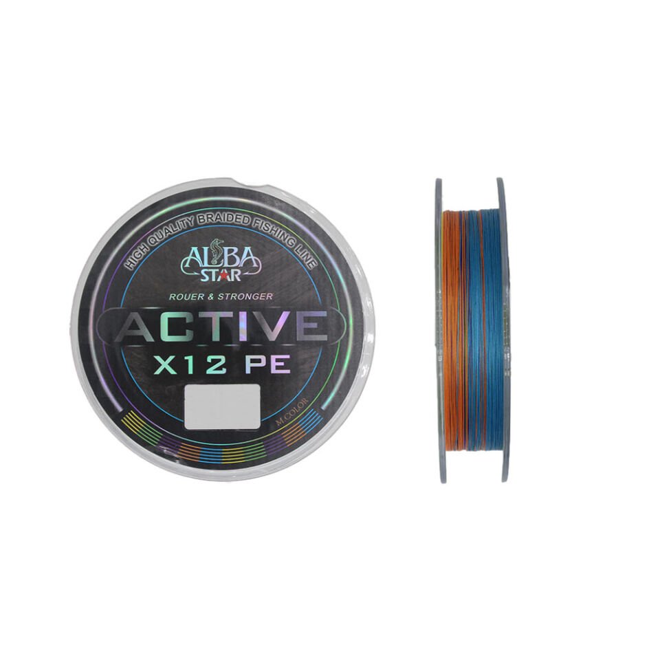Albastar Active 12x İp Misina MULTICOLOR - 0.16MM - 150M - 11.5KG