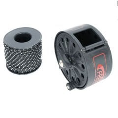 Free-Sub Siyah Zıpkın Makarası + 30 mt ip