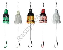MADCAT A-Static Adjustable Clonk Teaser 33cm 8/0 100gr Sahte Balık Red