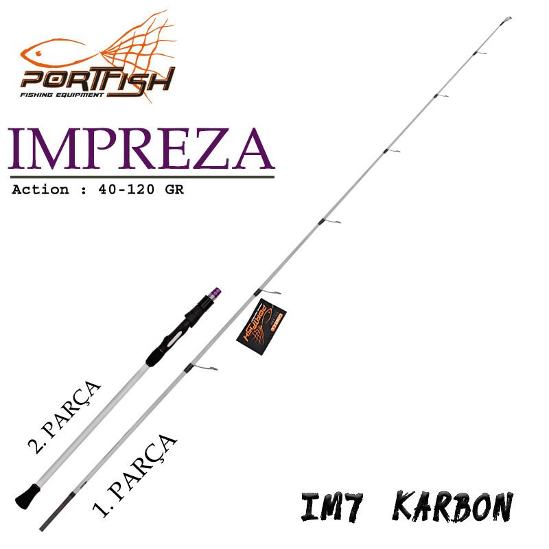 Portfish Impreza Jig Kamış 200 cm (Yedek Parça)