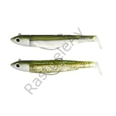 Fiiish BM70/1 BM759 Double Combo Kaki/Kaki Pailette Silikon Yem