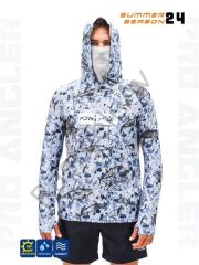 Fujin Pro Angler S24 Buff&Hoodie Black Fish
