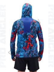 Fujin Pro Angler S24 Buff&Hoodie Red Reef