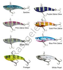 Savage gear 3D VIB Blade 4,5 cm 8,5gr Suni Yem Blue Pink Zebra