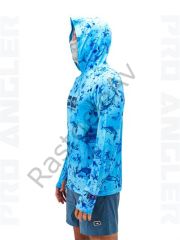 Fujin Pro Angler S24 Buff&Hoodie Blue Fish