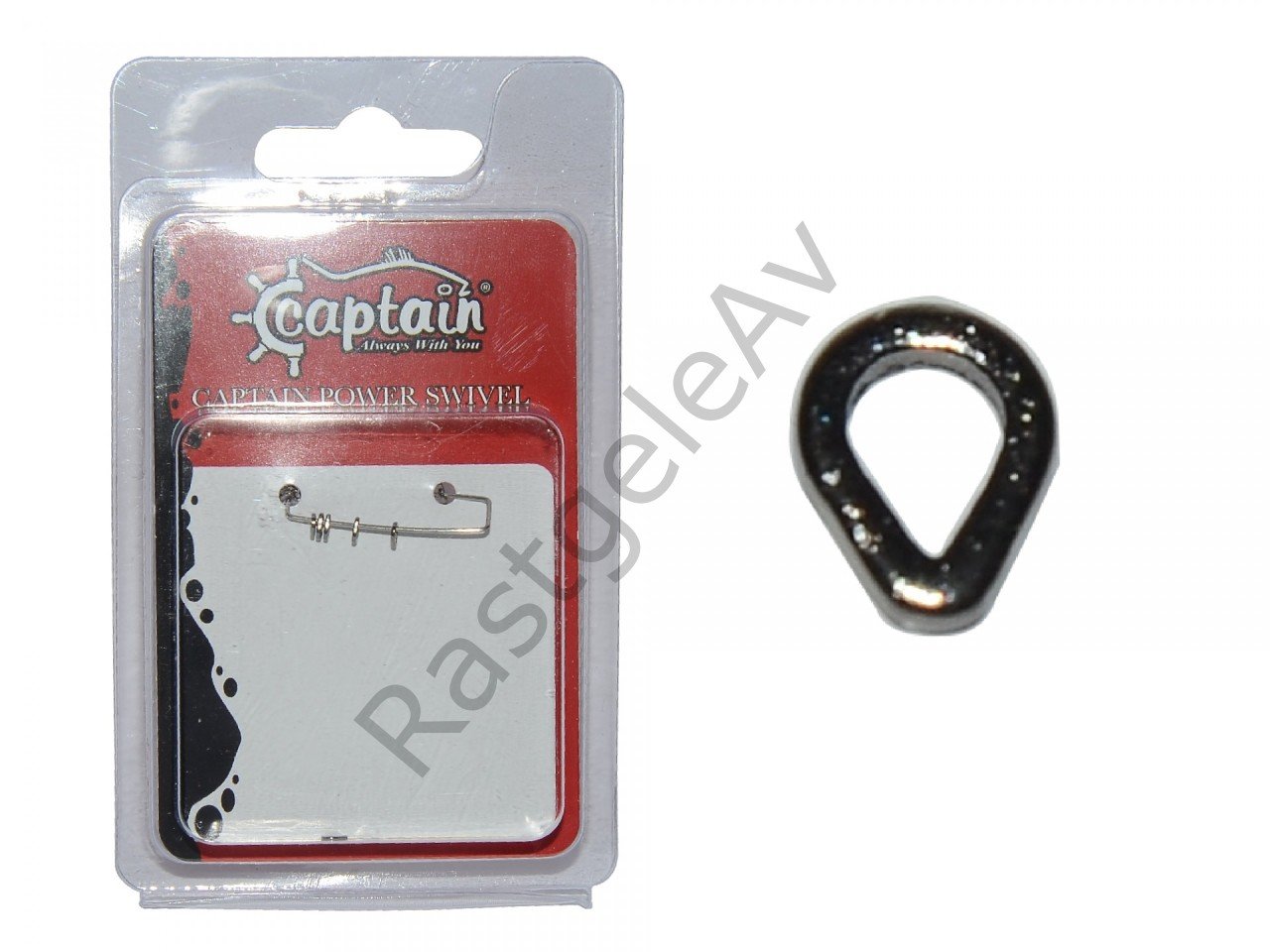 Captain 5144 Assist Halkası D-Halka 10'lu Paket İnox Naturel