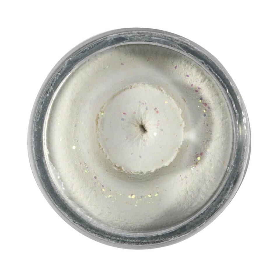 Berkley Powerbait Natural Glitter Trout Bait Liver Sahte Yem WHITE