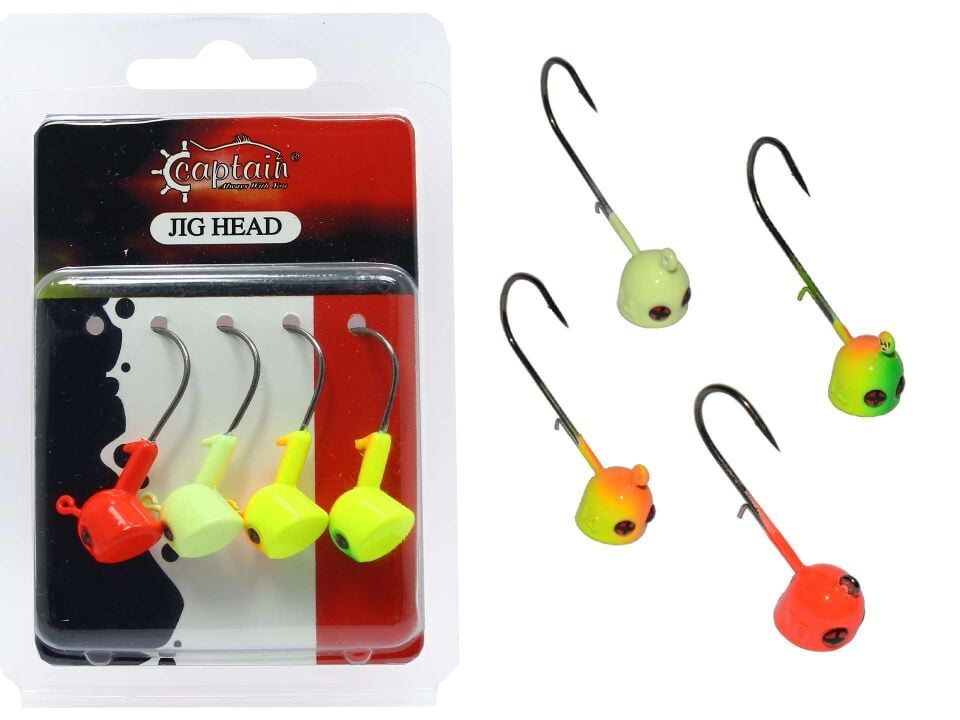 Mutant 6413 Jig Head Moite 4lü Mix Set Tırnaklı Jig Head