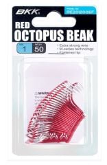 BKK Red Octopus Beak 50 Adet Olta İğnesi