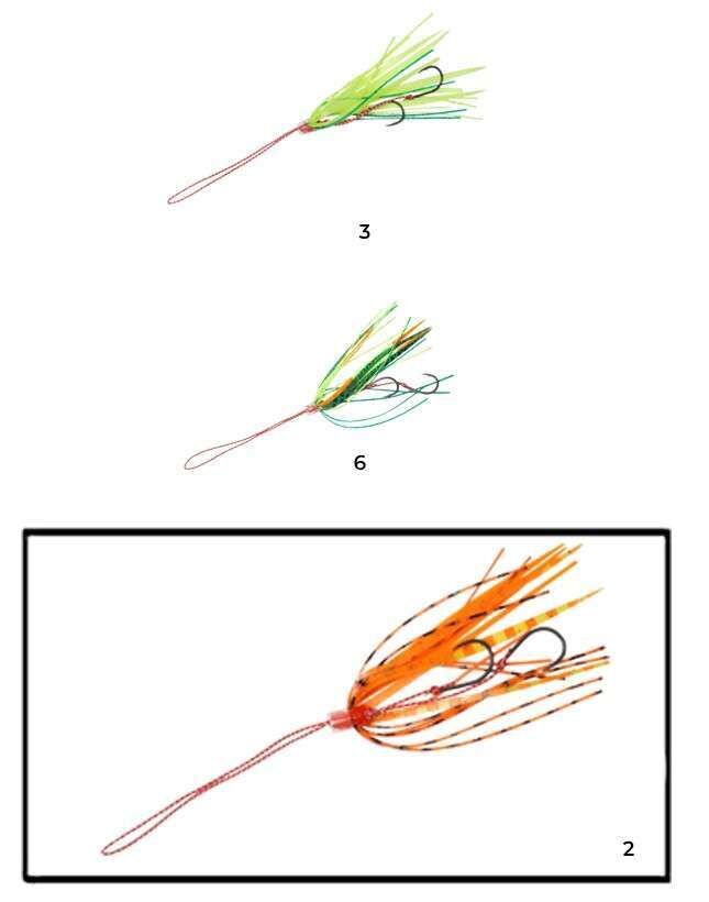 Hayabusa SE 187 Tai Rubber Free Slide Yedek Etekli Assist İğne Set