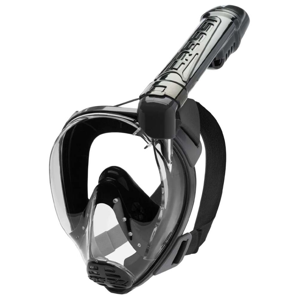 Cressi Baron Tam Yüz Maske BLACK-BLACK - M - L