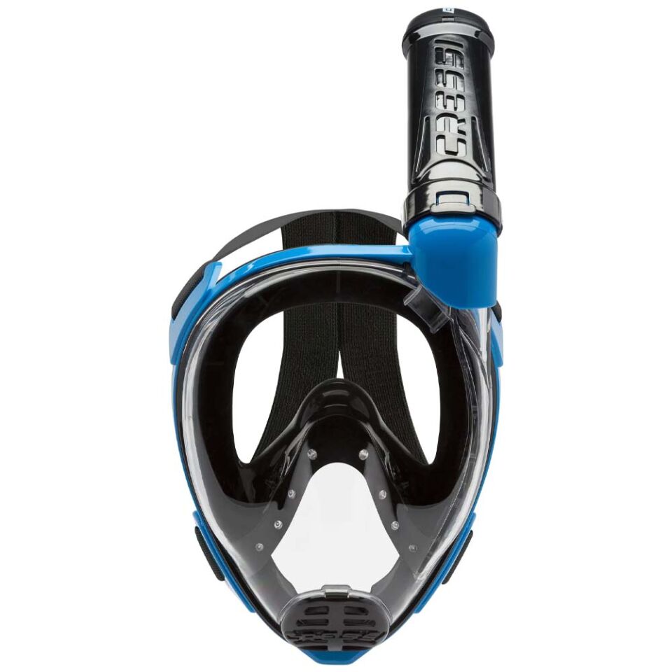 Cressi Baron Tam Yüz Maske BLACK-BLUE - M - L
