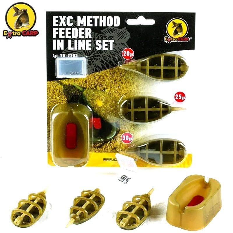 Exc Method Feeder Set 20/25/30gr(5)