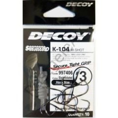 DECOY K-104 W-Shot Black Nickel Olta İğnesi