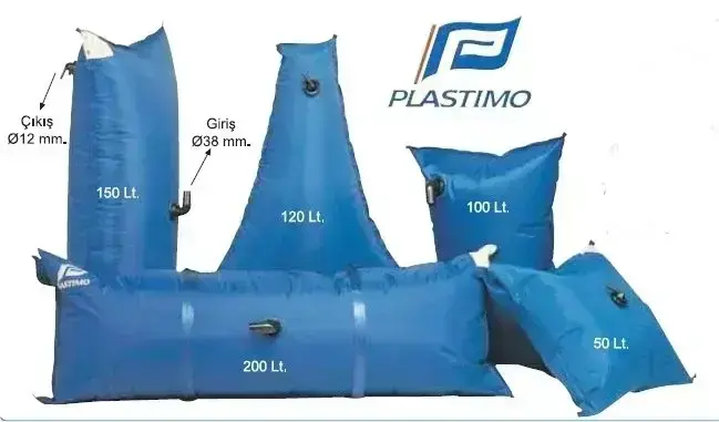 Plastimo 120 Litre Şişme Su Tankı 105x115 cm