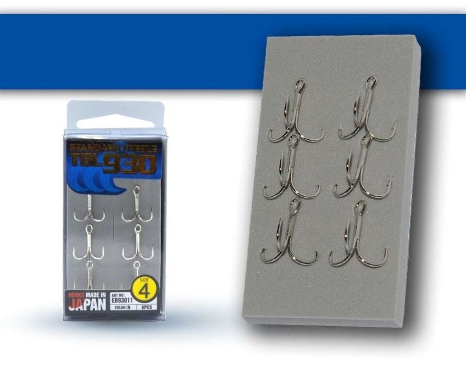 Hayabusa TBL 930 Üçlü İğne Premium 6lı Paket Nikel