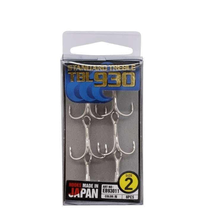 Hayabusa TBL 930 Üçlü İğne Premium 6lı Paket Nikel