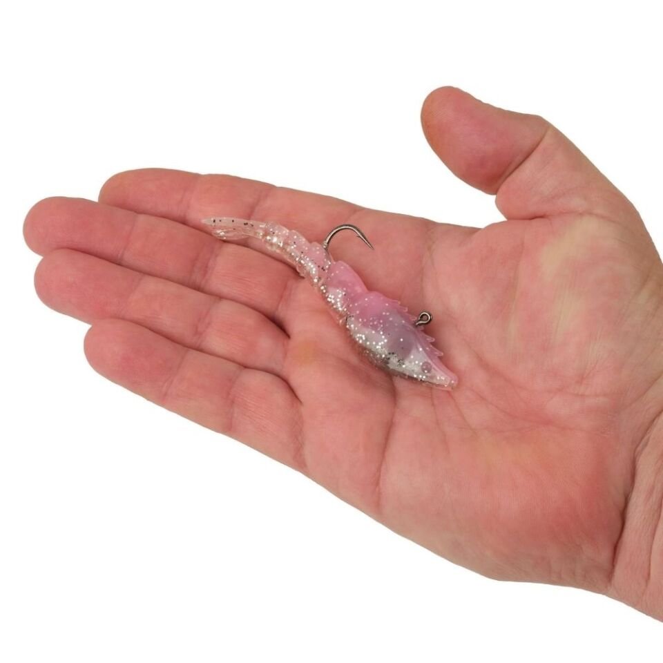 Berkley PowerBait Saltwater PowerSwitch Silikon Karides Yem PINK FLASH - 9CM-17.7GR