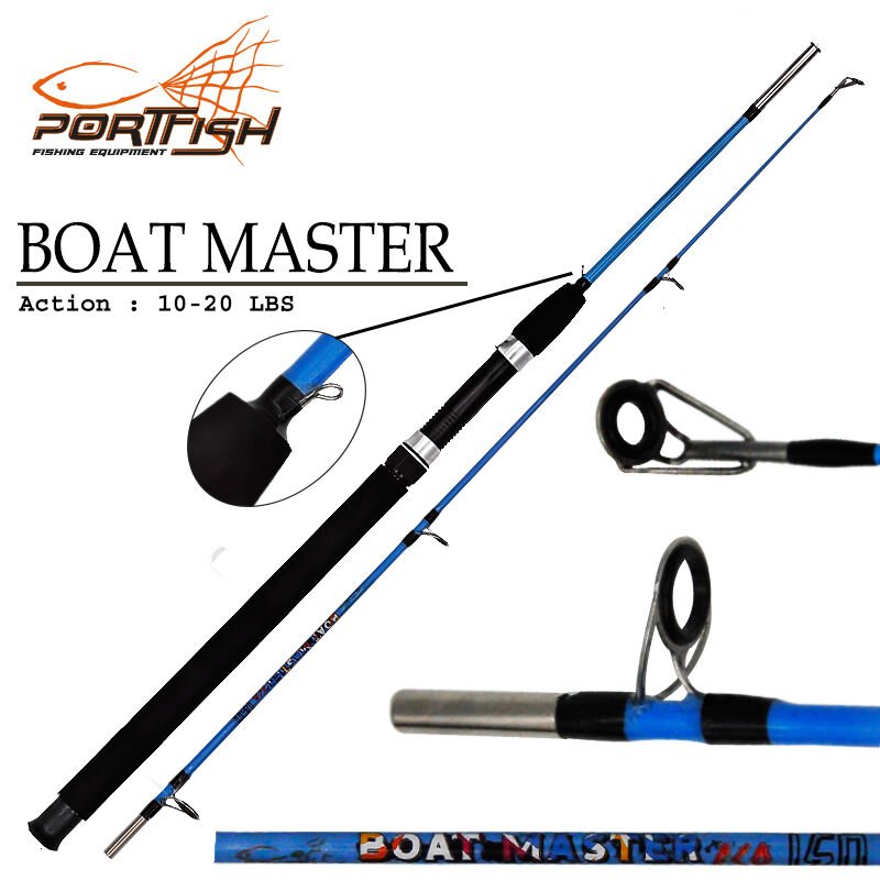 Portfish Boat Master Eco Tekne Kamışı 150 cm  10 -20 Lbs - Mavi
