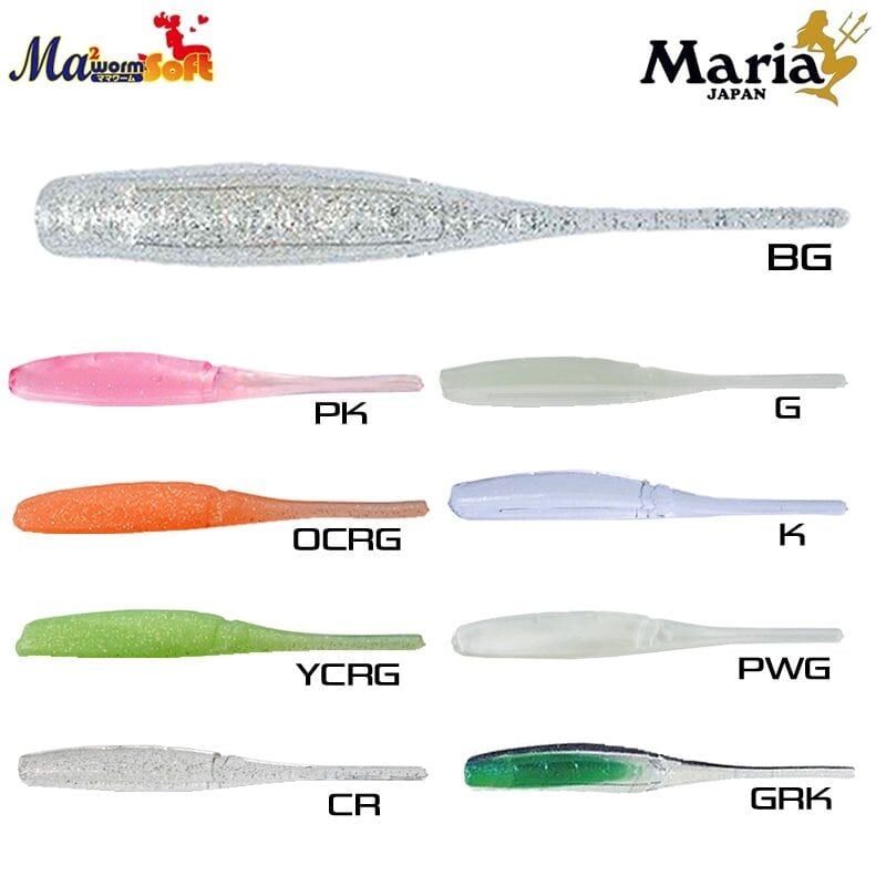 Ma2 Worm Soft Dart Squid 2