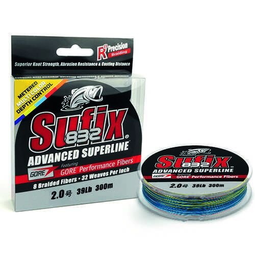 Sufix 832 Advanced İp Misina MULTICOLOR - 0.13MM - 300MT - 8.2KG