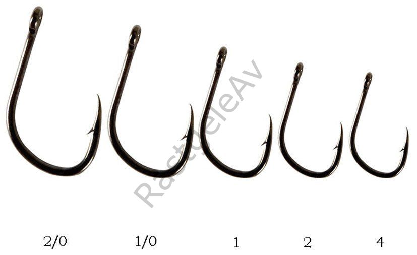 Lineaeffe Carp Hook Rıng Black 4 numara