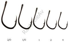 Lineaeffe Carp Hook Rıng Black 4 numara