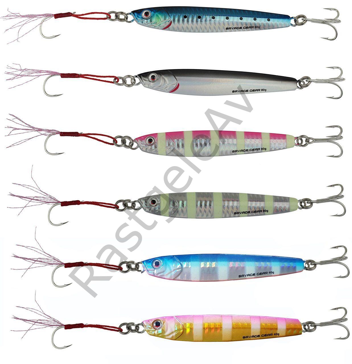 Savage gear 3D Slim Minnow 40 gr 9,3 cm Jig Suni Yem Glow Zebra