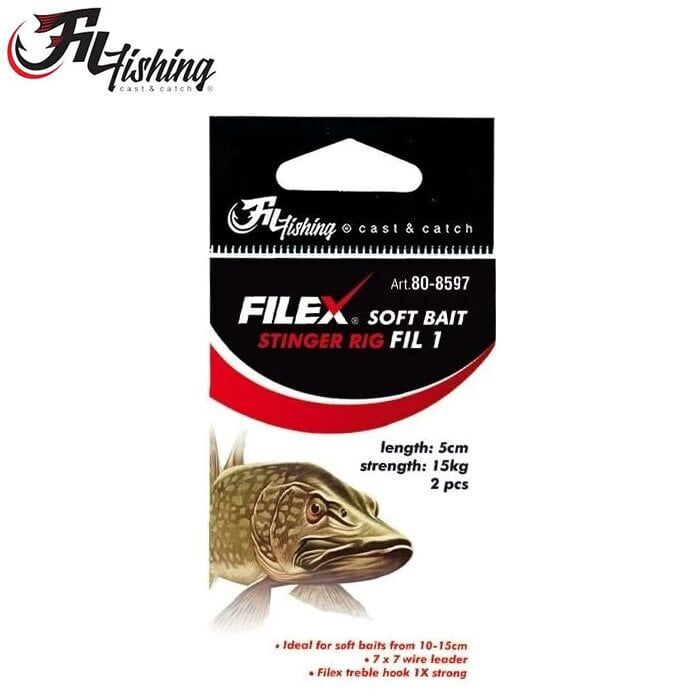 Filex Soft Bait Stinger Rig Fil1