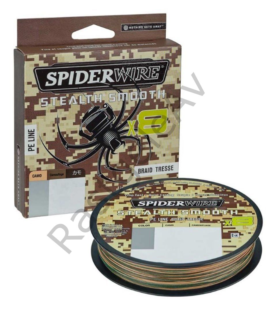 Spider Wire Stealth Smooth8 x8 Pe Braid 300m Camo Örgü İp 0.14mm