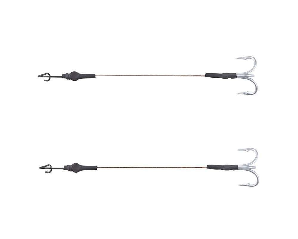 Balzer 13936 Silikon Yemler İçin Çelik Telli Rigs 2li Paket Standart - 17 CM