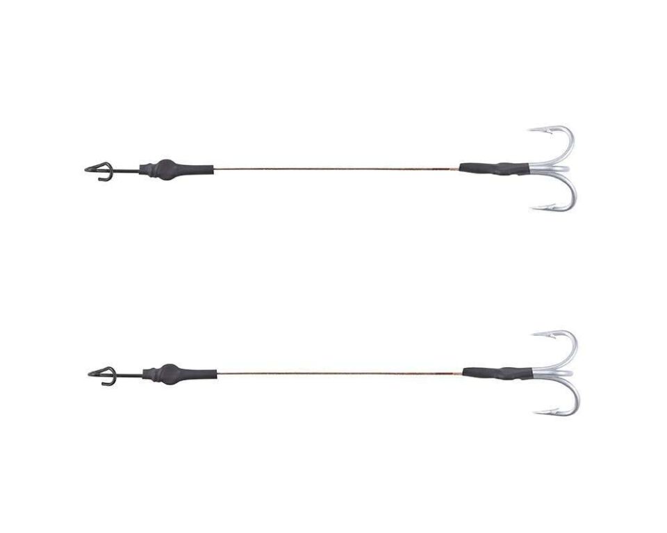 Balzer 13936 Silikon Yemler İçin Çelik Telli Rigs 2li Paket Standart - 17 CM