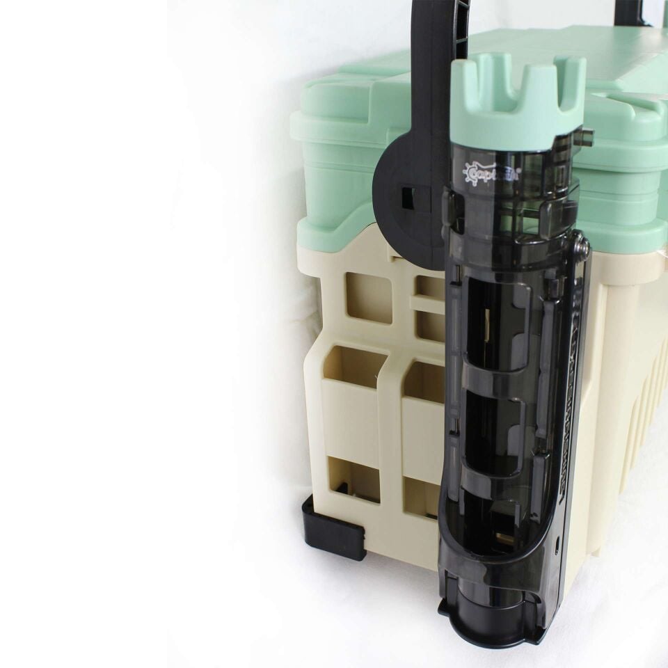 Captain 7231 Profesyonel Surf ve Spin Takım Çantası 2 Kamış Tutucu 43x24x28cm