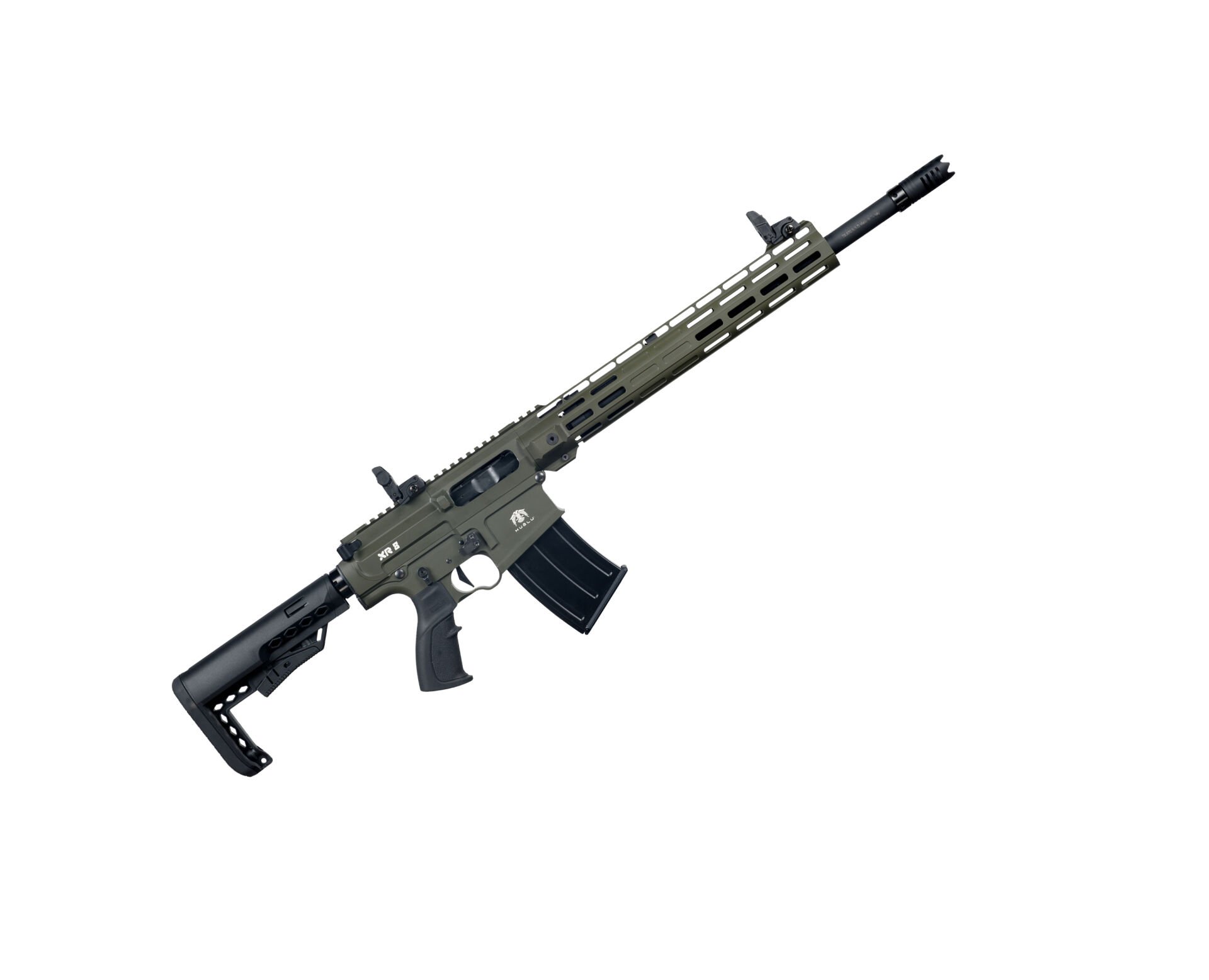 Huğlu Şarjörlü yarı otomatik tüfeği XR 8 Yeşil