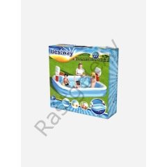 BESTWAY 54122 Basketbol Sahası Potalı Havuz 251x168x102 Cm