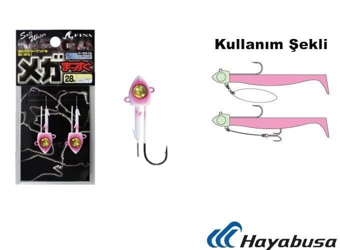 Hayabusa FS205 Gözlü Jighead No:1 10gr No:2