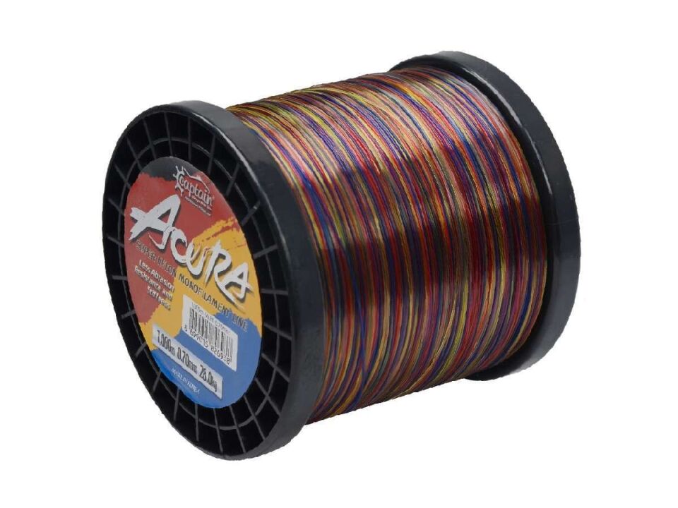 Captain Acura 1000mt Monofilament Misina Ebruli Standart - 0.40 MM