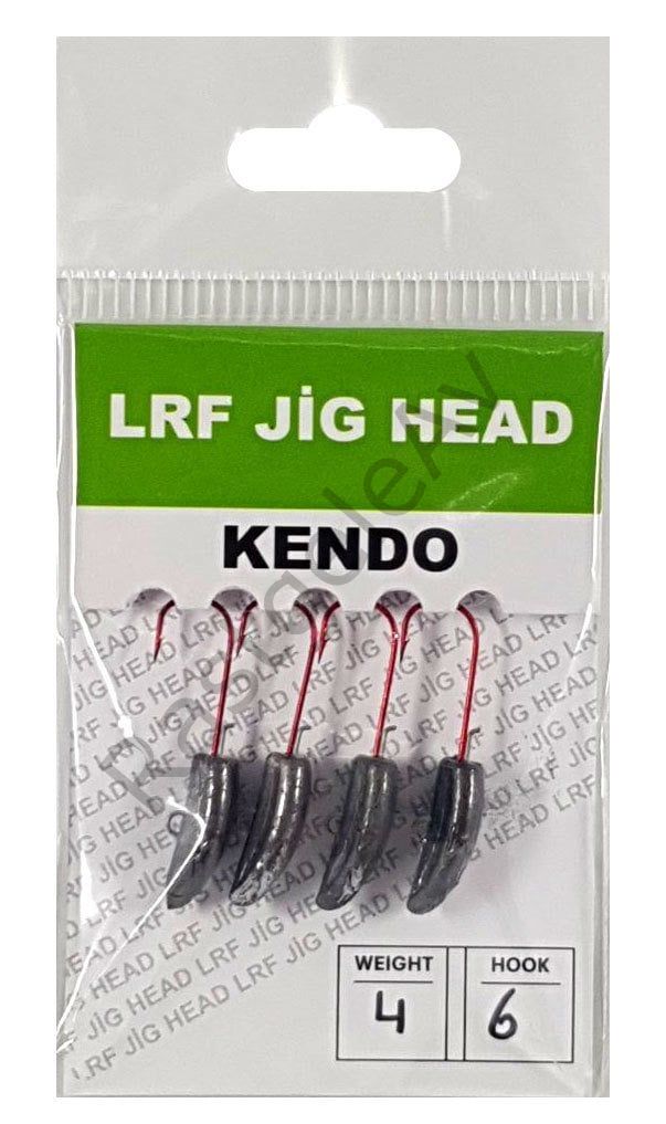 Kendo Lrf Jig Head Kırmızı İğneli 4 Adet #8 2 gr