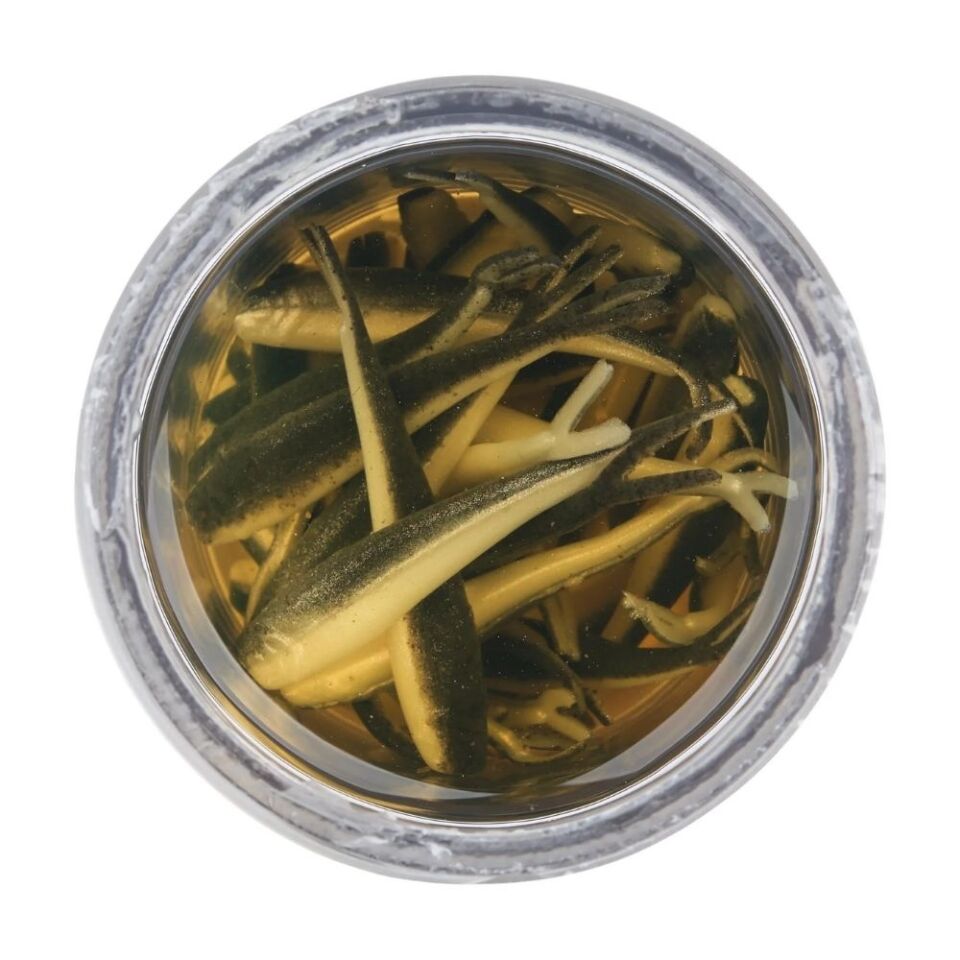 Berkley Gulp Alive Minnow Silikon Sahte Balık BLACK SHAD - 2.5CM