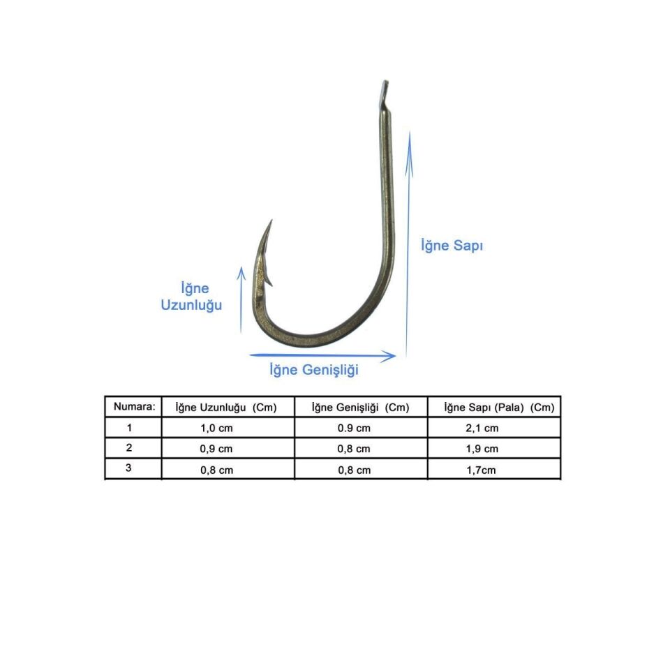 Marlin 9294 Bronz İğne