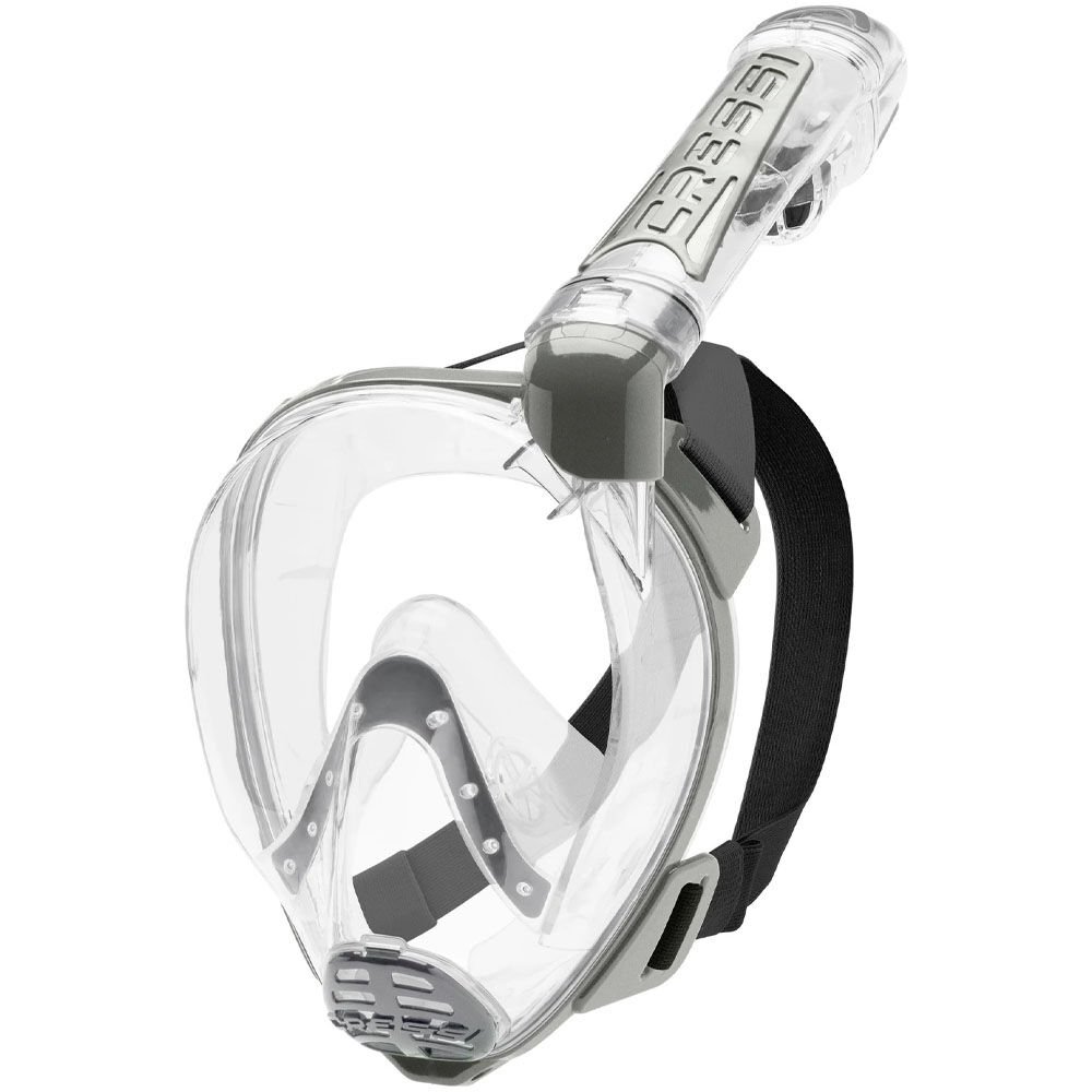 Cressi Duke Tam Yüz Maske CLEAR-SILVER - M - L