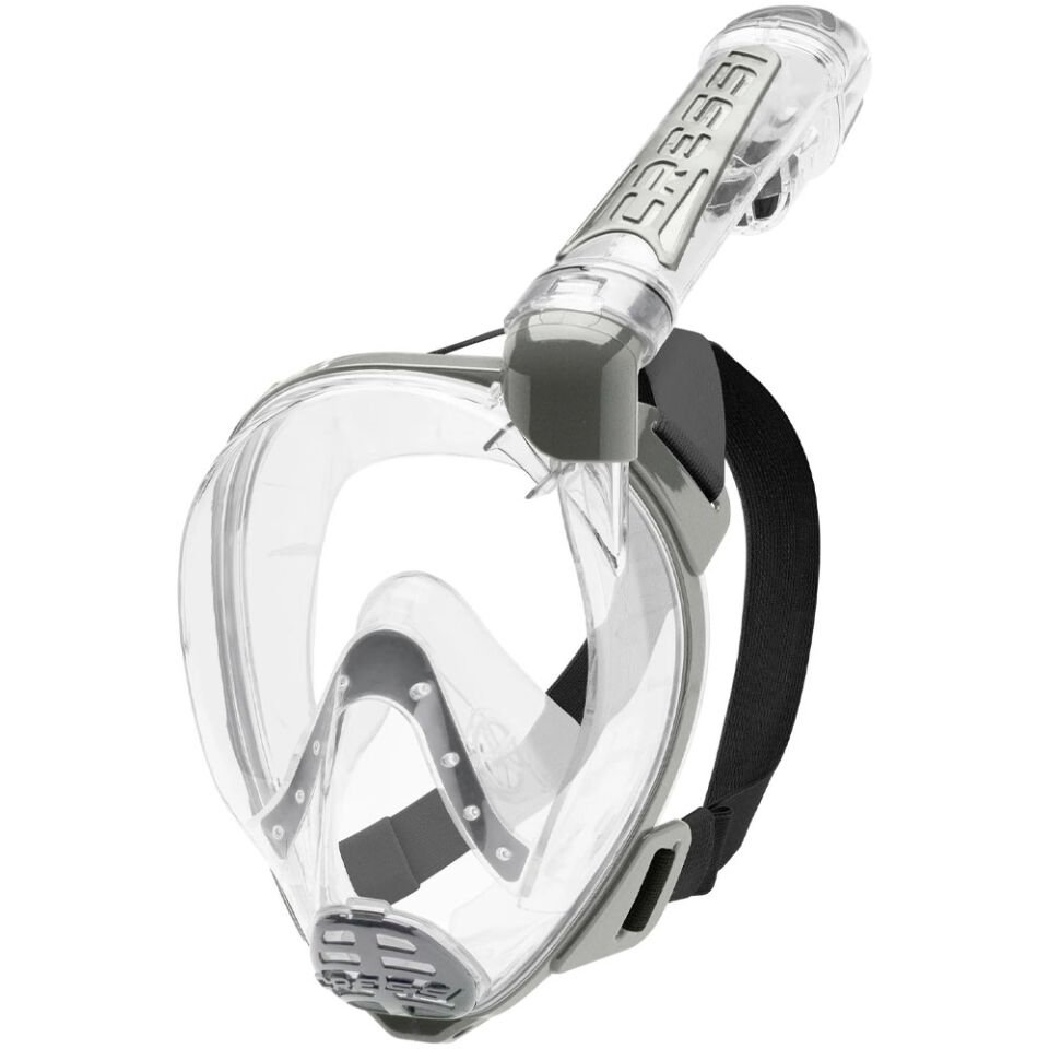 Cressi Duke Tam Yüz Maske CLEAR-SILVER - M - L