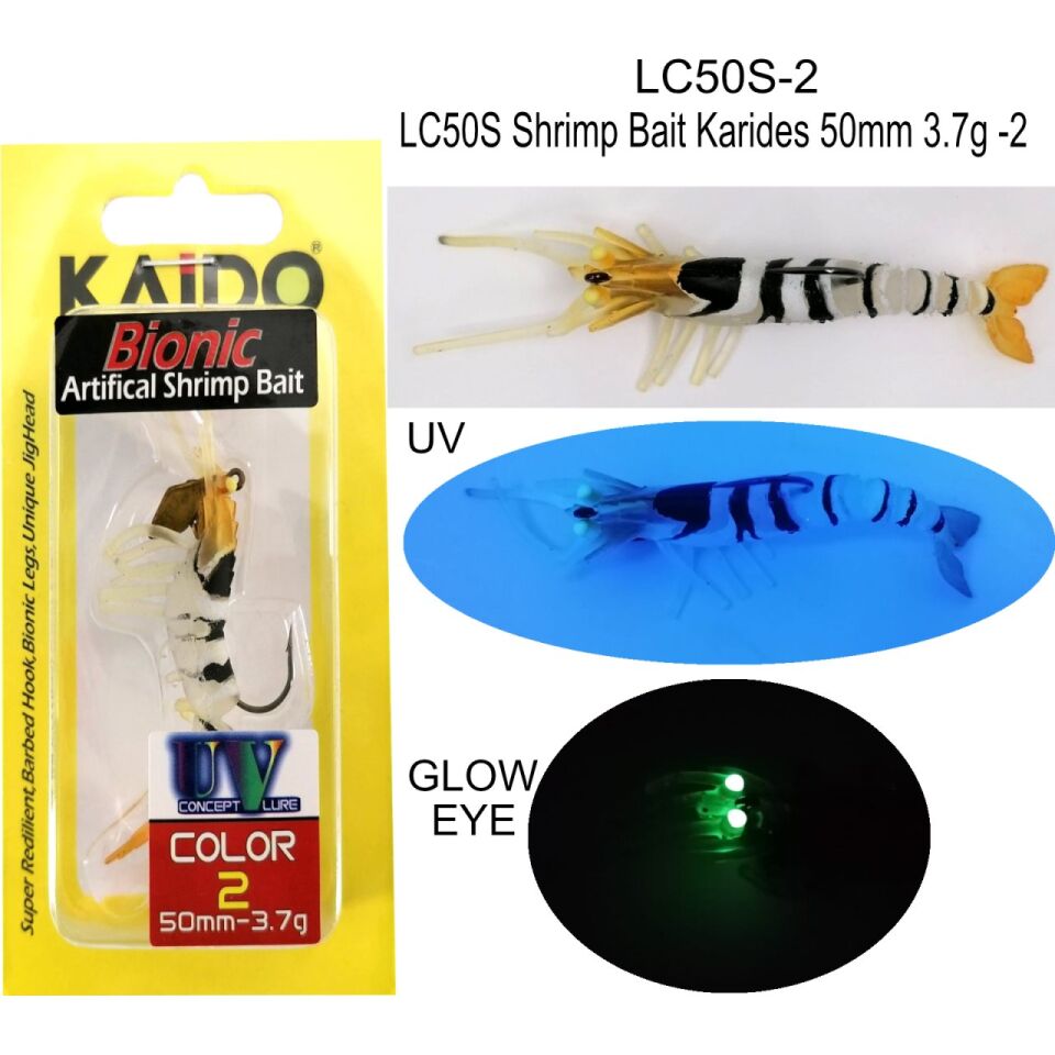 LC50S Shrimp Bait Karides 50mm 3.7gr 2