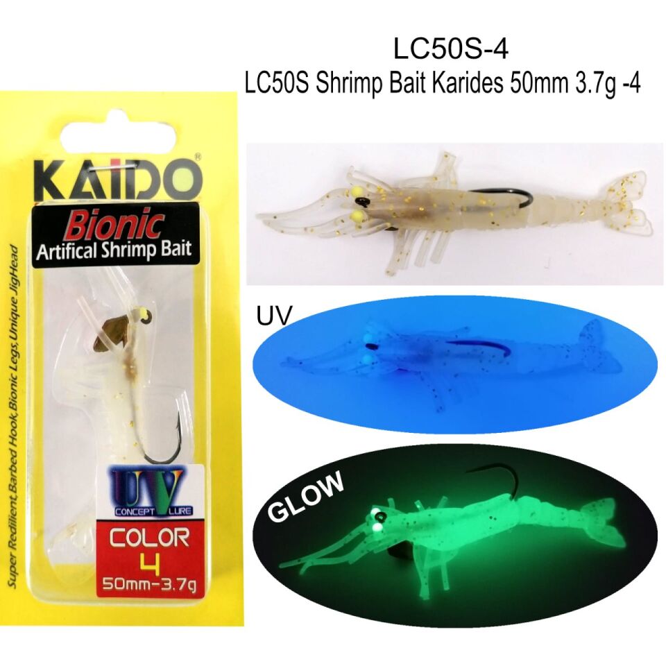 LC50S Shrimp Bait Karides 50mm 3.7gr 4