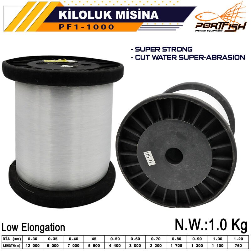 Portfish Kiloluk Bobin Misina (Ekonomik)