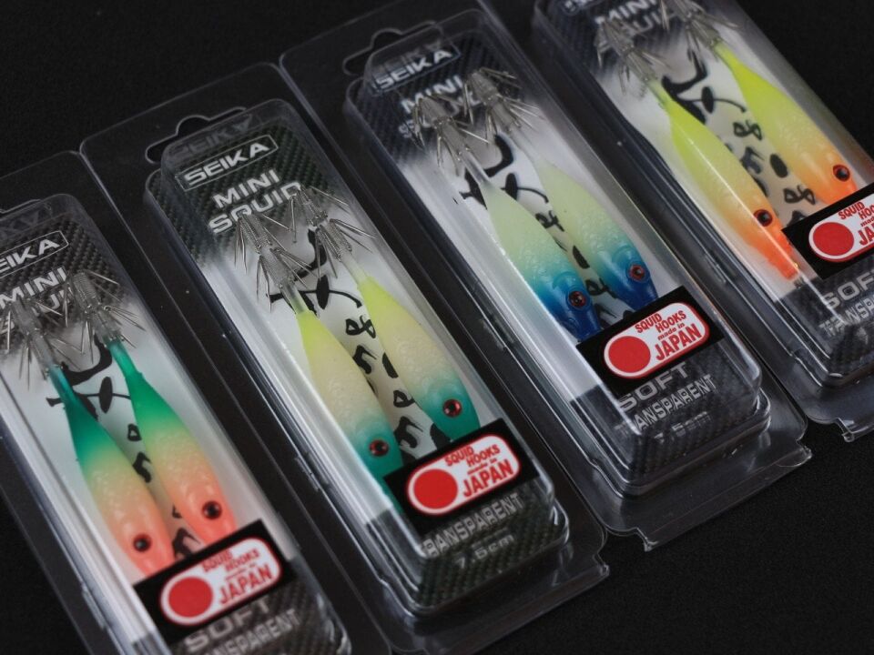 Seika Mini Squid Soft Trasparent 7,5Cm Kalamar Zok