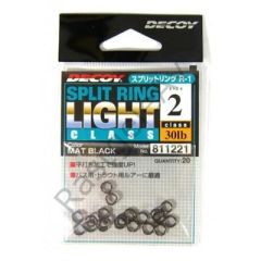 DECOY R-1 Split Ring Light Halka Silver