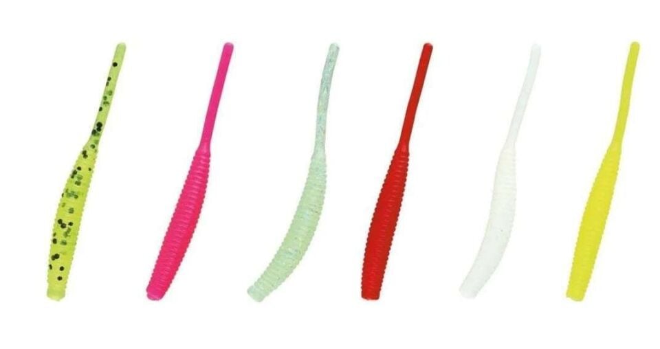 Nomura NM71600705 Long Tail 5cm Aromalı LRF Silikon Yem 12li Set