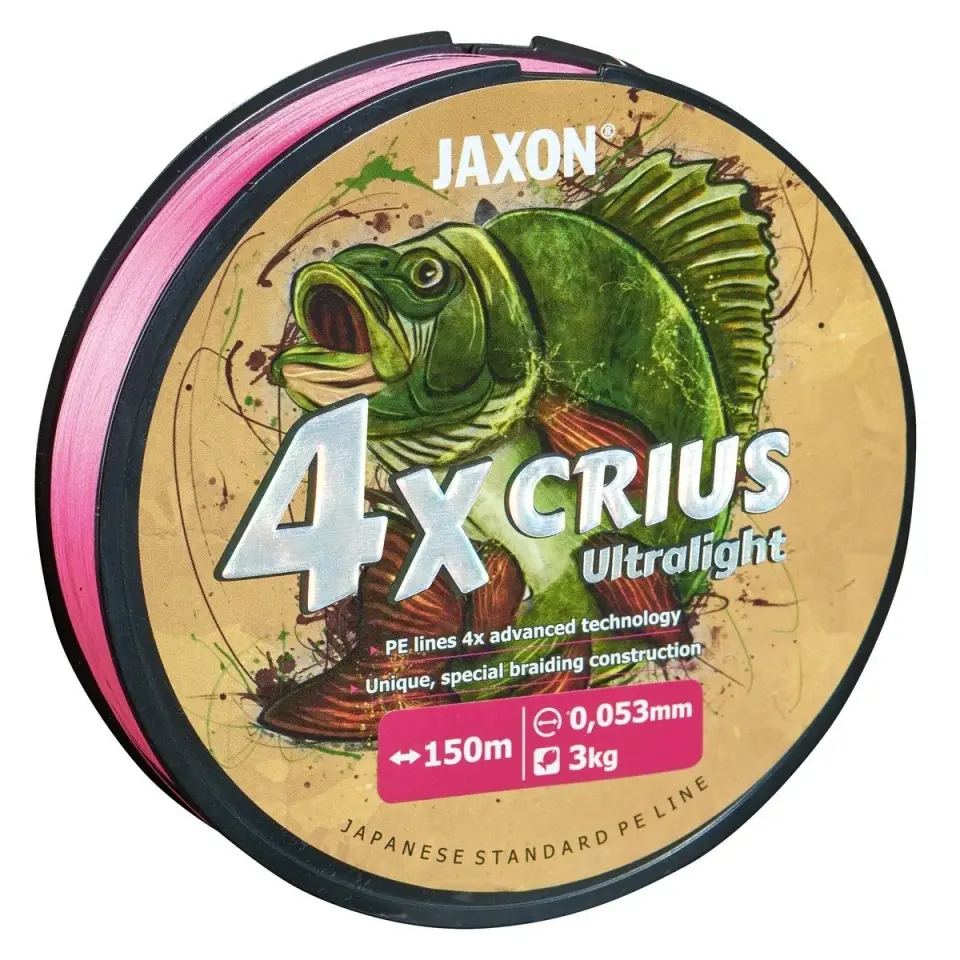 Jaxon 4xCrius Ultralight 150mt Pink İp Misina