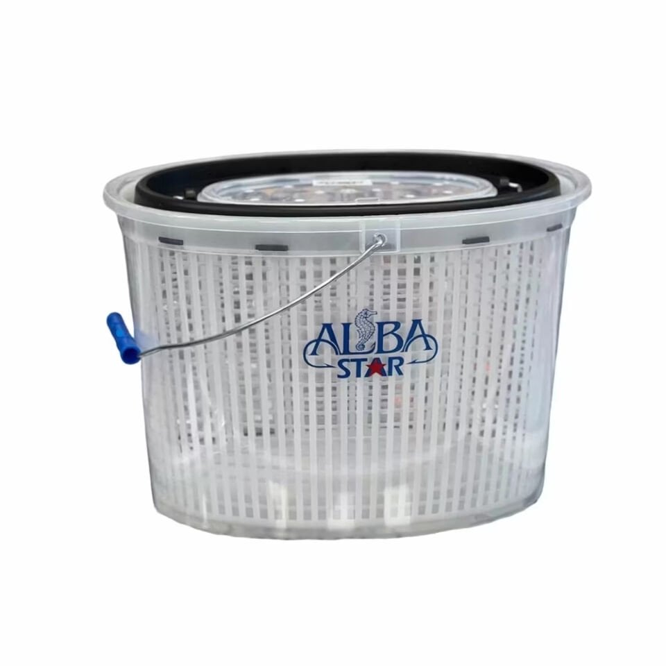 Albastar Oval Süzgeçli Balıkçı Kovası